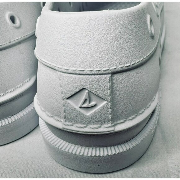 Sperry Authentic Original Float Boat Shoe White Mens 8 Womens 10 - Picture 10 of 11